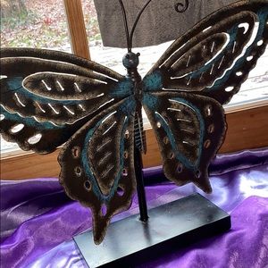Butterfly candle holder